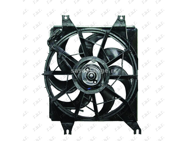 VENTILATOR HLADNJAKA KOMPLET (BENZIN) HYUNDAI ACCENT SDN 97-99