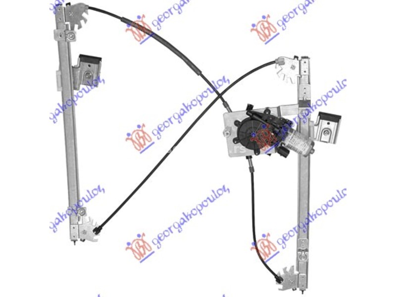 PODIZAC PREDNJEG PROZORA ELEKTRICNI 5 VRATA (A KVALITET) VW POLO 94-99