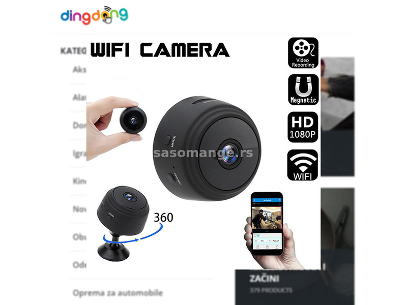 Mini wifi kamera