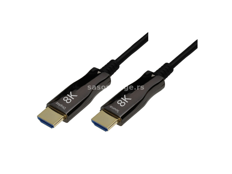 HDMI V2.1 aktivni optički kabel pozlaćen 20m