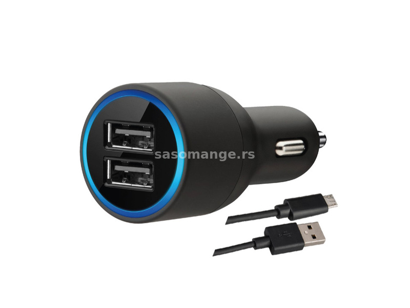 USB punjač iz upaljača automobila 2.1A