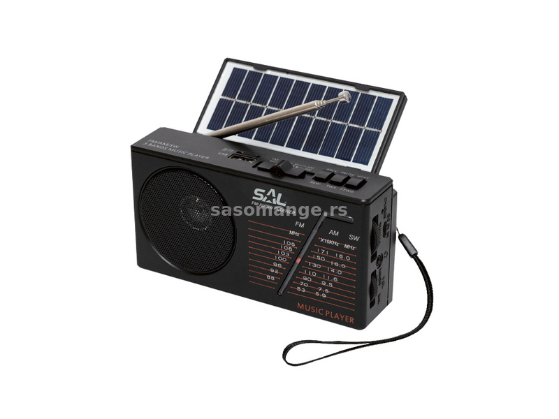 Solarni prenosni radio prijemnik
