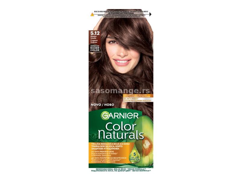 Garnier Color Naturals Boja za kosu 5.12/ lednička braon