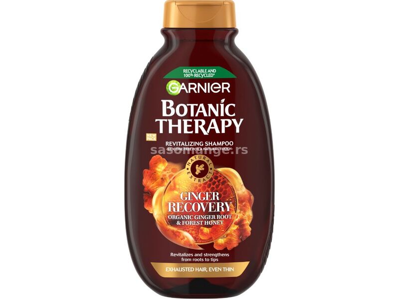 Garnier Botanic Therapy Honey Ginger šampon za iscrpljenu/ tanku kosu 400 ml