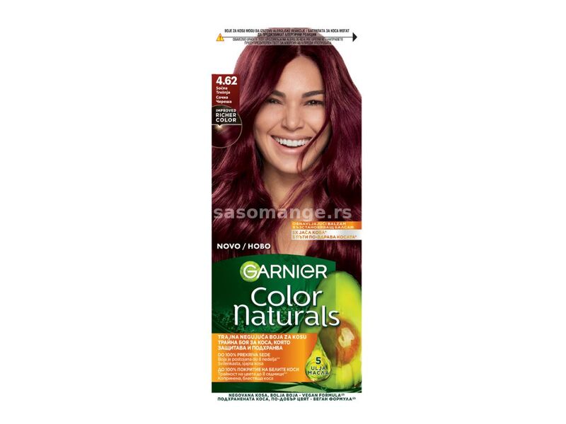 Garnier Color Naturals Boja za kosu 4.62/ sočna trešnja