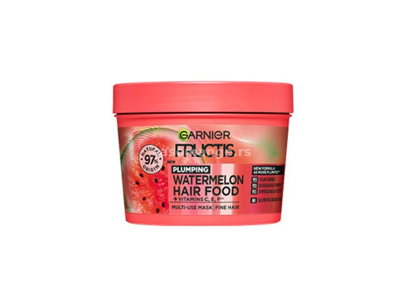 Garnier Fructis Hair Food Watermelon Maska za kosu 390 ml