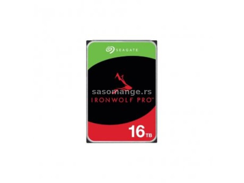 SEAGATE Ironwolf pro NAS 16TB 3.5'' interni HDD SATA ST16000NT001