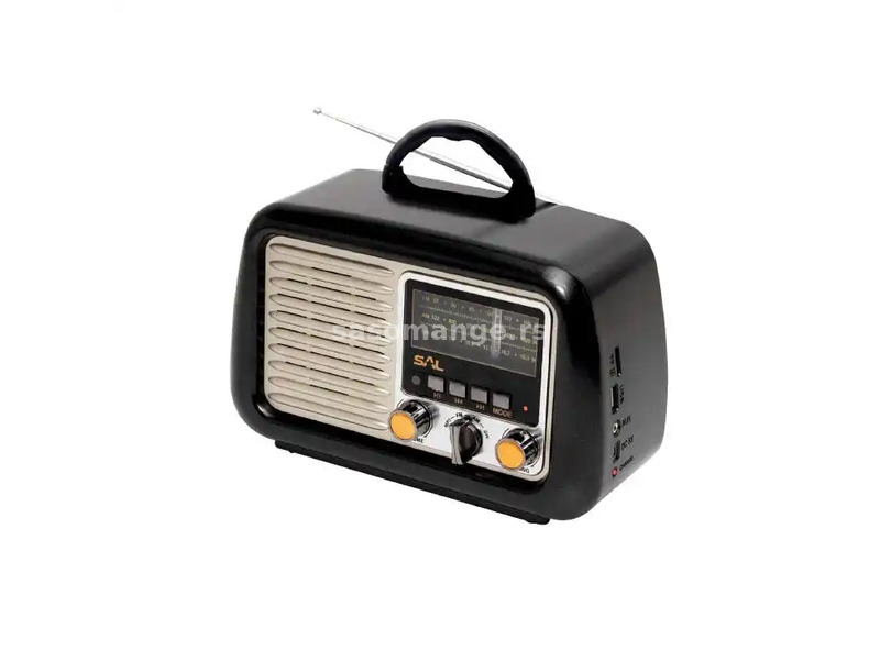 Prenosni radio Sal 4u1 BT+FM,MP3,AUX RRT2B