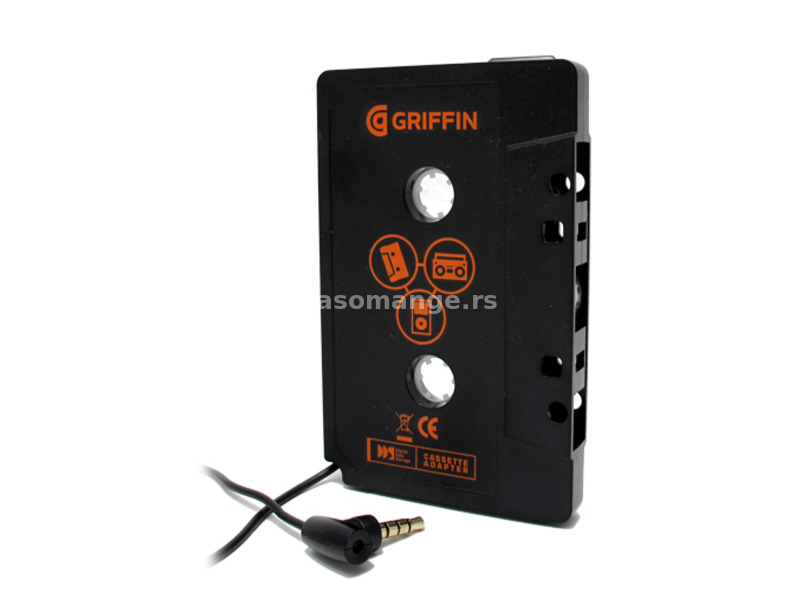 Adapter GRIFFIN kaseta za auto crna