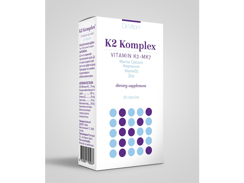 Dr. Viton – K2 Komplex 30 Kapsula