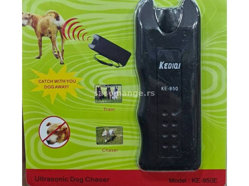 Ultrazvučni aparat za samoodbranu od pasa ili dresuru