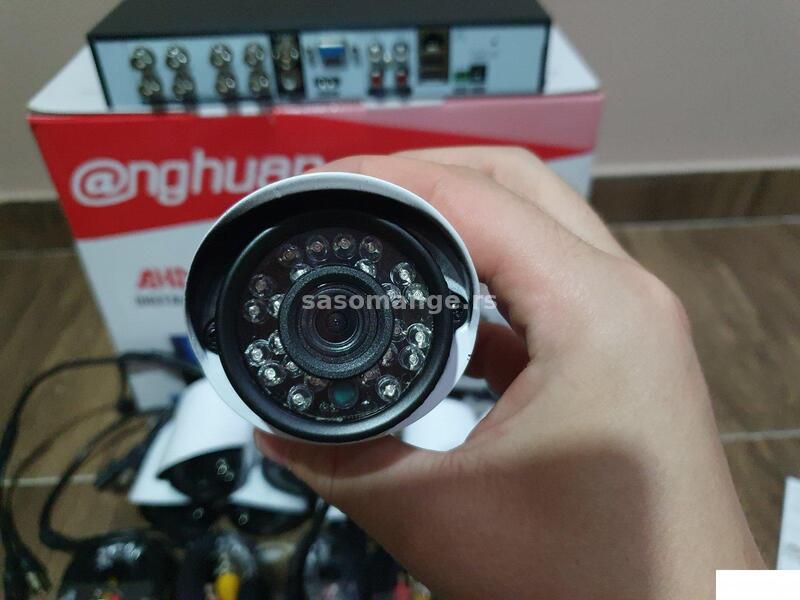 Video nadzor AHD sa 8 kamera 4MPX!