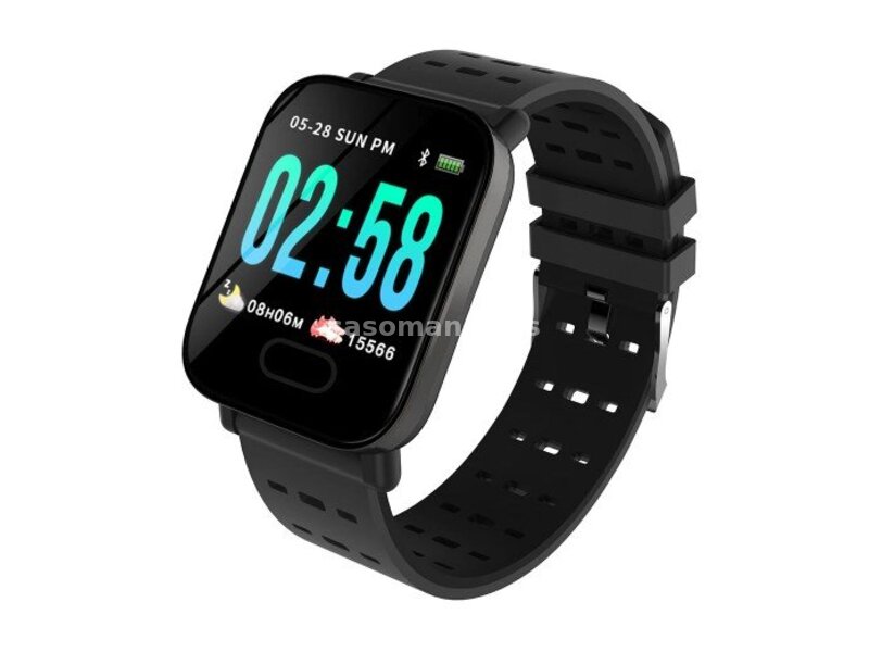Smartwatch A6 1.3inch Sleep HR Blood Pressure Oxygen Monit