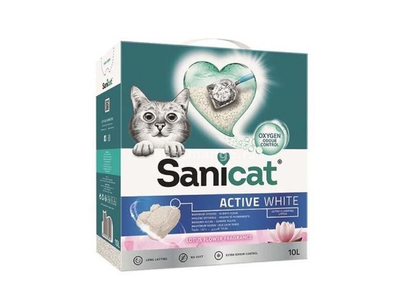 Sanicat Active White LOTOS 10l