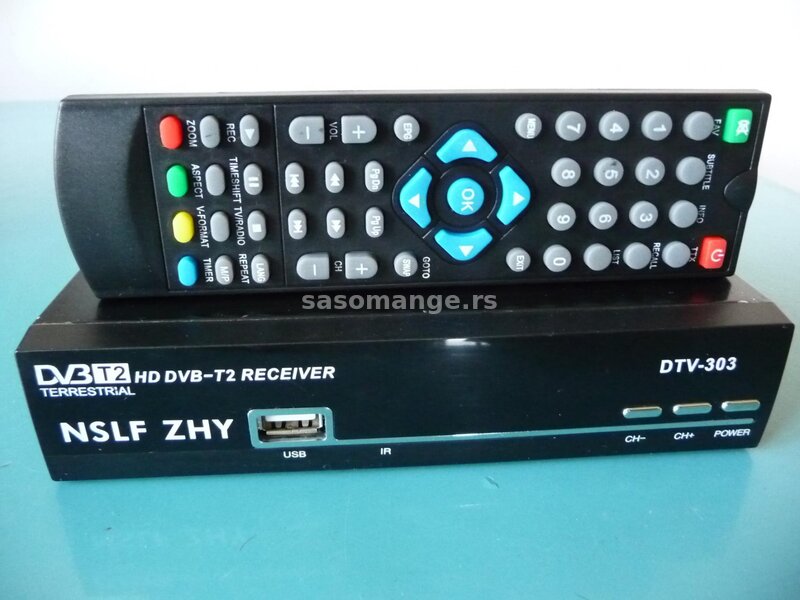 SetTop Box Digitalni Risiver DTV-303 DVB-T2 Prijemnik