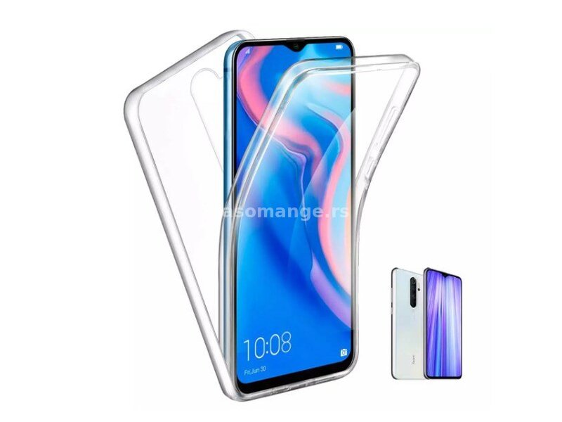 Silikonska obostrana maska Xiaomi mi note 10