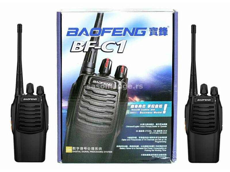 Radio stanica Baofeng BF-C1 - toki voki