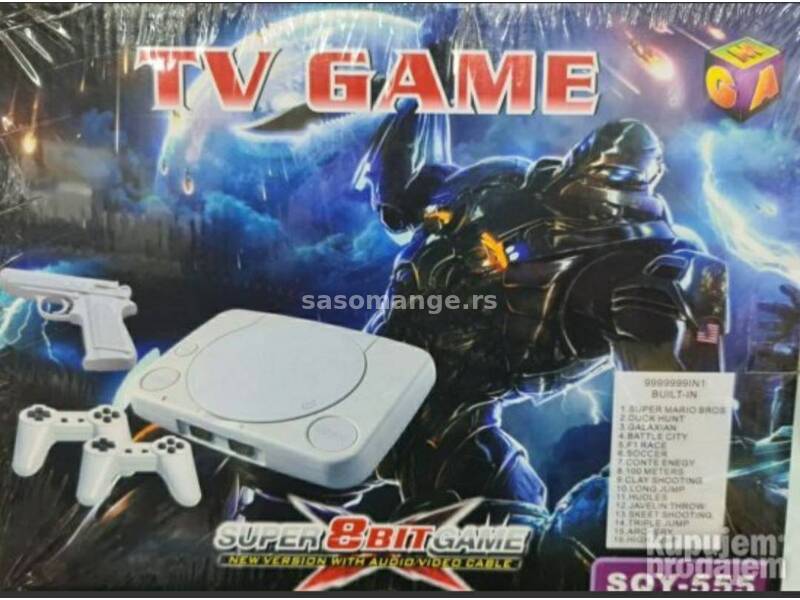 Retro konzola TV GAME 555.
