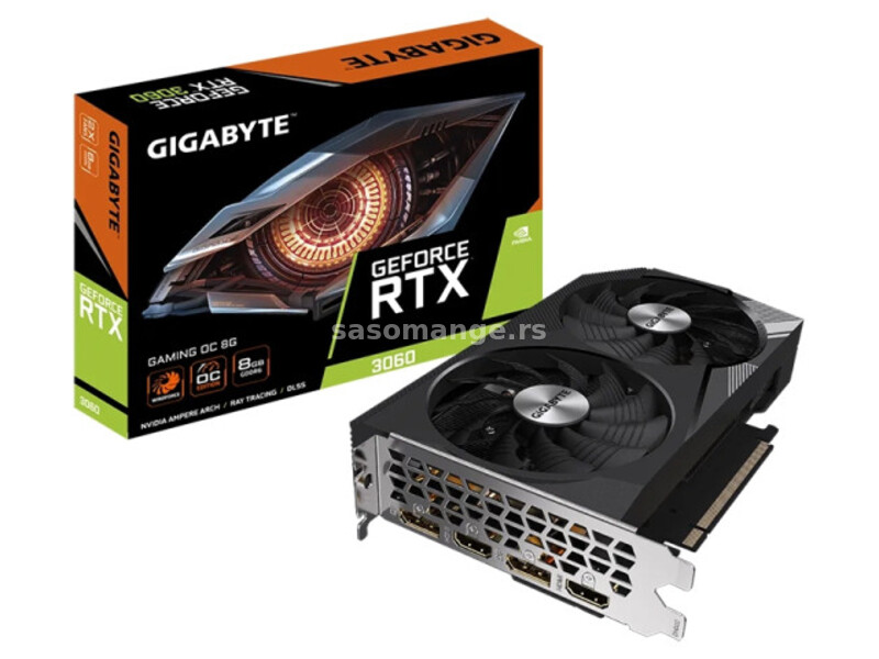 GIGABYTE nVidia GeForce RTX 3060 GAMING OC 12GB 192bit GV-N3060GAMING OC-12GD re