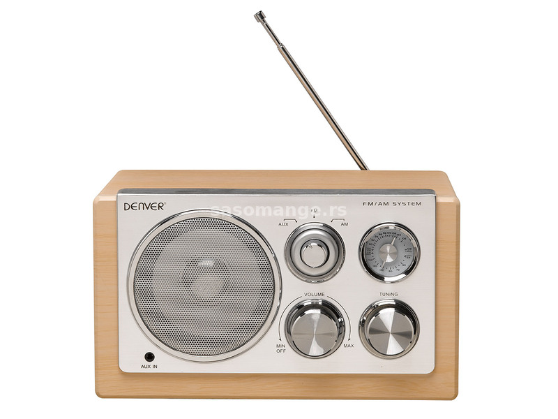 Radio prijemnik - tranzistor Denver TR-61 natur