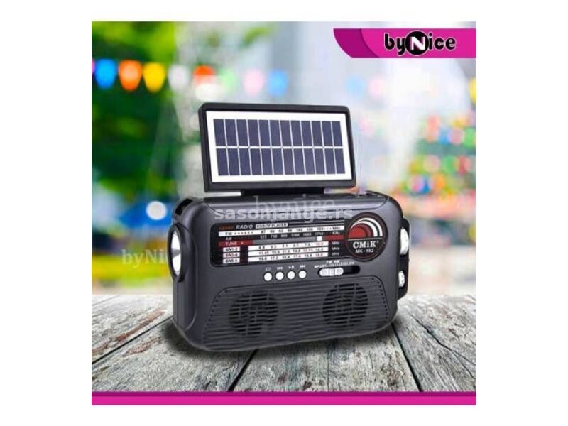 Radio CMIK MK-192 solarno punjenje (novo)
