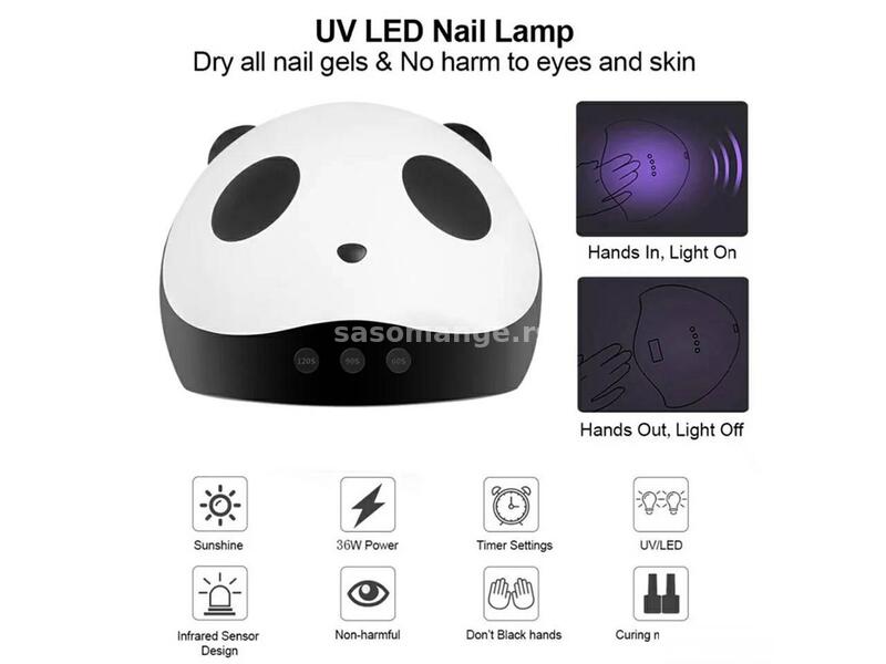 UV/LED lampa za nokte/panda