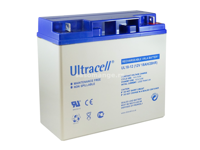 Žele akumulator Ultracell 18 Ah