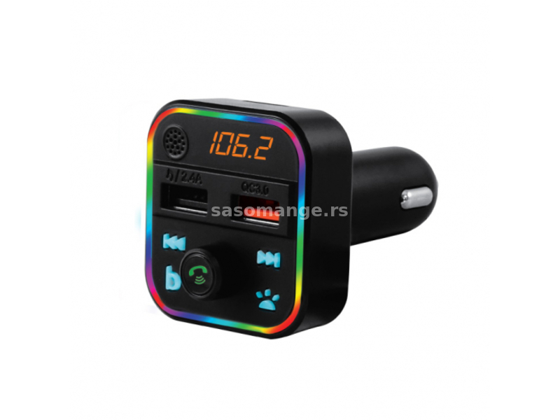 Bluetooth FM transmiter i USB auto punjač