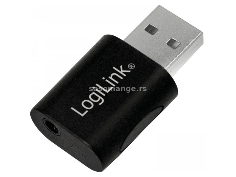 LOGILINK USB adapter with 3.5 mm TRRS jack