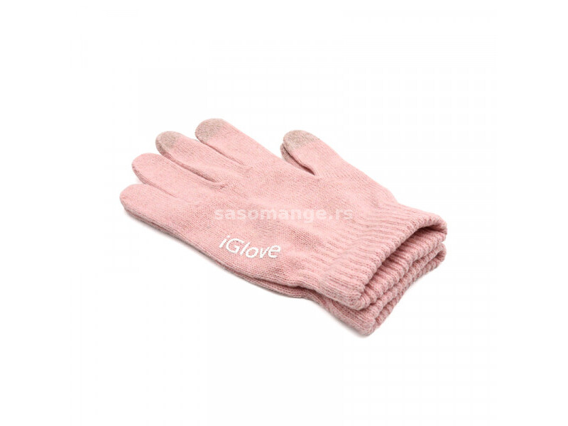 Touch control rukavice iGlove roze