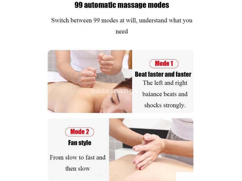 MASAŽER za vrat, ramena, leđa/3D masažer