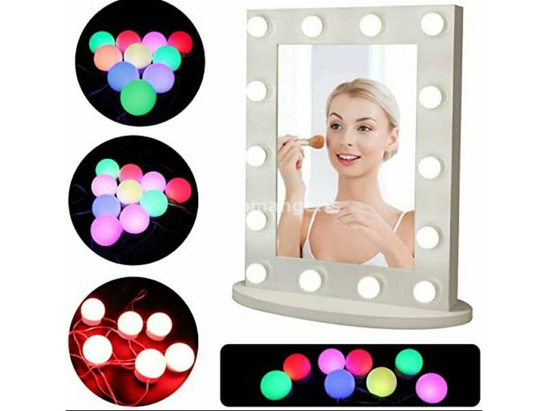Led RGB lampe za ogledalo + daljinski / svetla - za ogledalo
