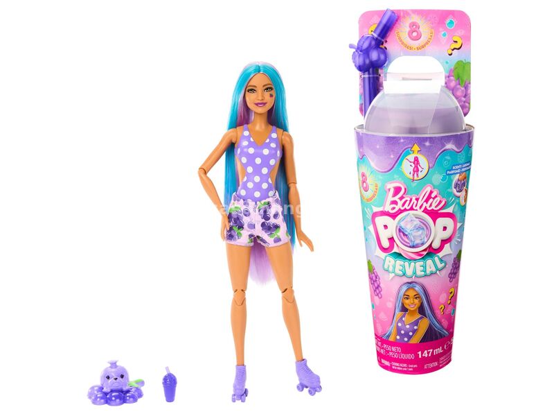 BARBIE Pop reveal - koktel od grožđa