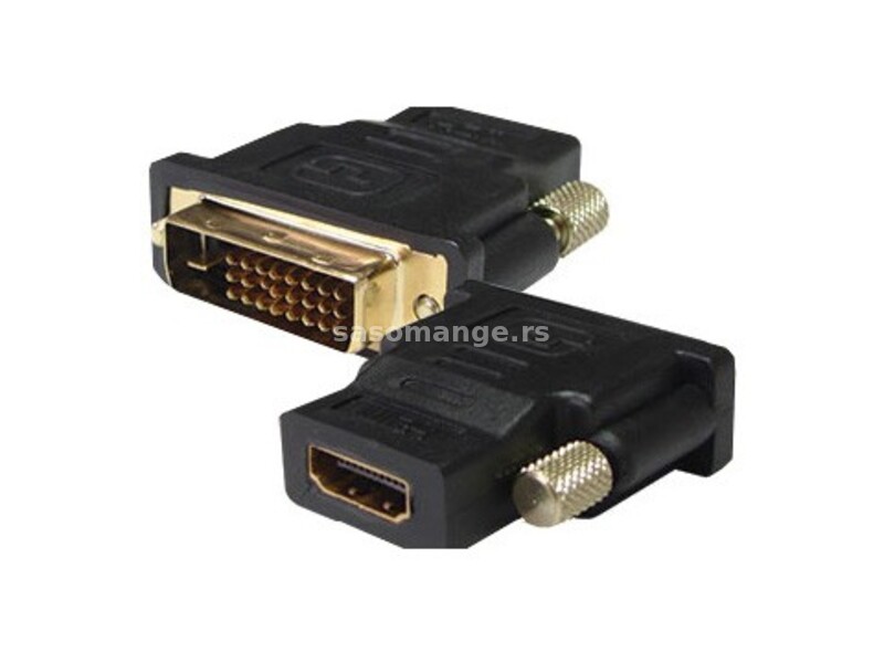 Adapter DVI 24+1 - muški na HDMI - ženski S-BOX