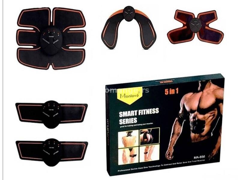 Stimulator mišića 5u1 smart fitness