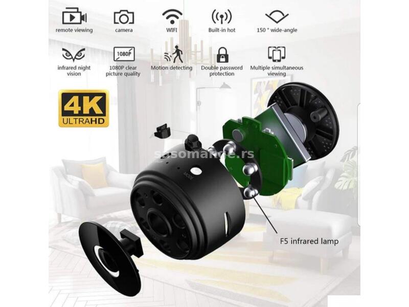 WIFI Mini kamera A9, fullHD, senzor pokreta,noćno snimanje,a
