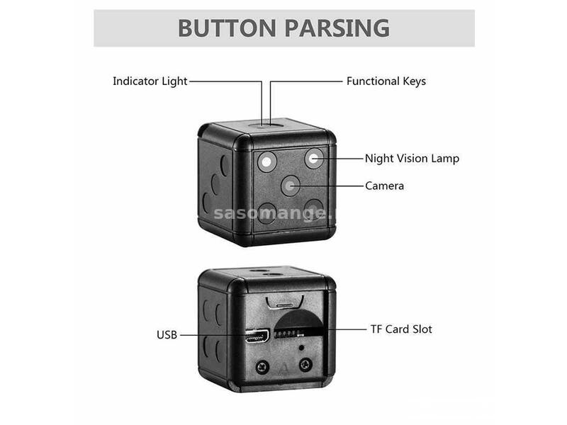 Mini Spijunska kamera SQ16-mini DV full HD SQ16 kamera