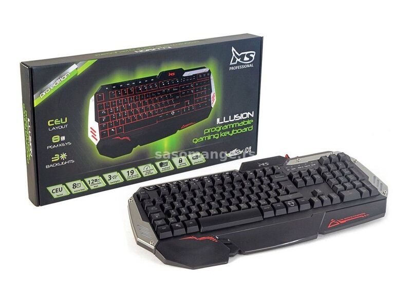 Tastatura Gaming Svetleca MS ILLUSION PRO