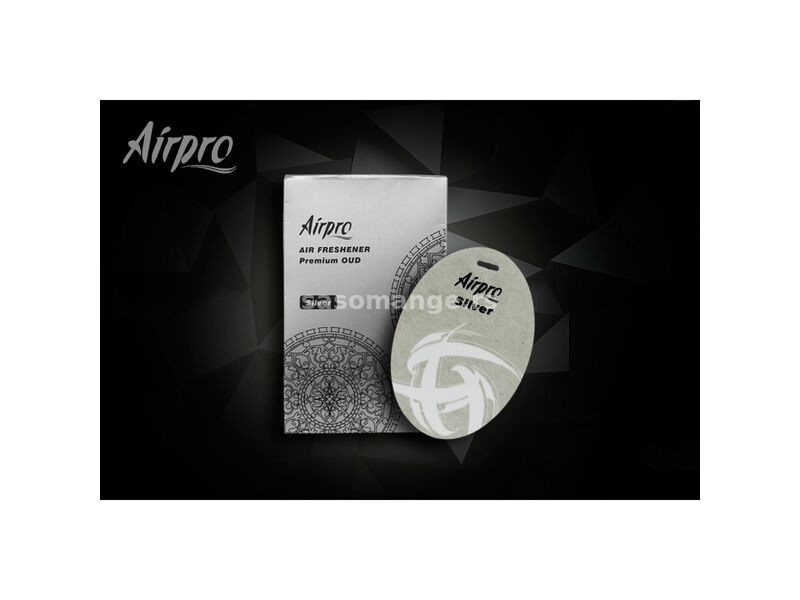 AIRPRO Mirisni osveživač za kola paper silver