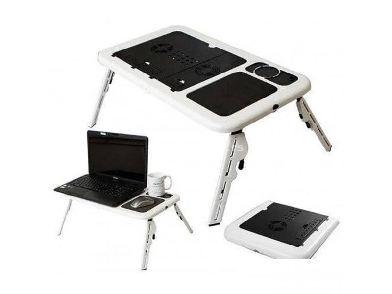 E-table sto za laptop sa dva kulera