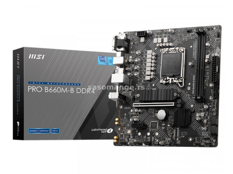 MSI PRO B660M-B DDR4