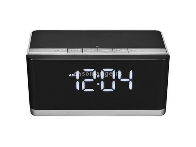 PLATINET PMGC10A Speaker Bluetooth radio Alarm clock v2 black