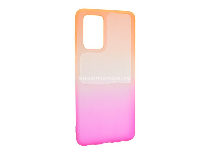 Futrola za Samsung Galaxy A72 Cotton candy narandžasto-pink