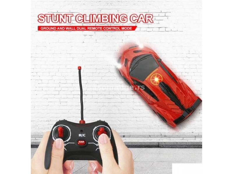 Auto koji ide po zidu - RC stunt car climbing the wall