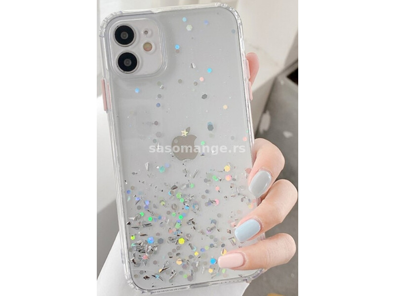 MCTK6-XIAOMI Mi 11 Lite Furtrola 3D Sparkling star silicone Transparent