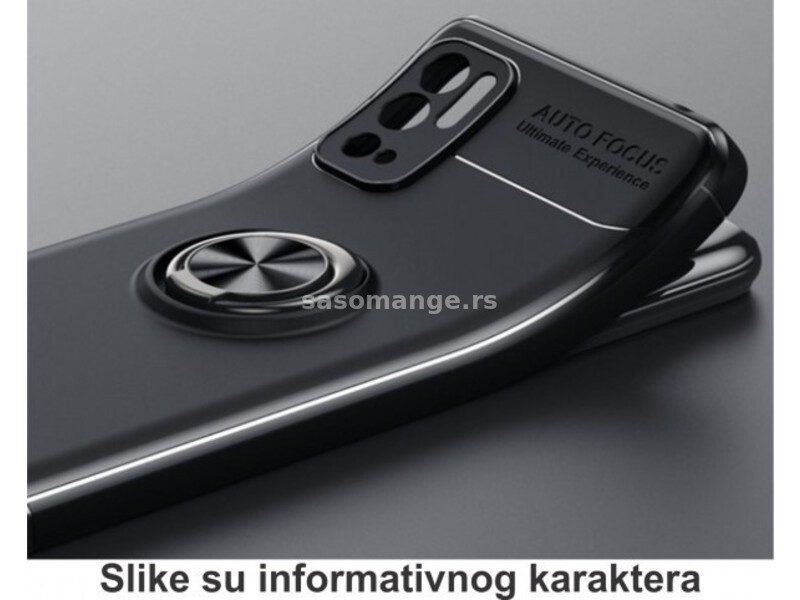 MCTK71-OnePlus Nord 2 Futrola Elegant Magnetic Ring Black