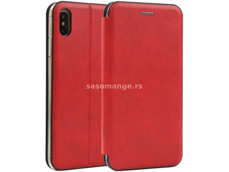 MCLF11-XIAOMI Futrola Redmi Note 9 Pro Leather FLIP Red