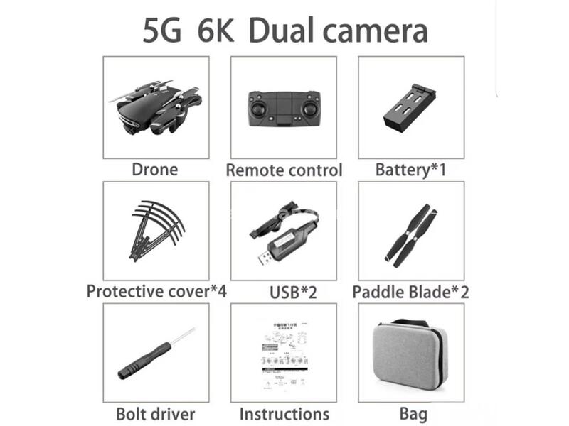 KK7 Dron - 5G GPS Ziroskop HD dual camera
