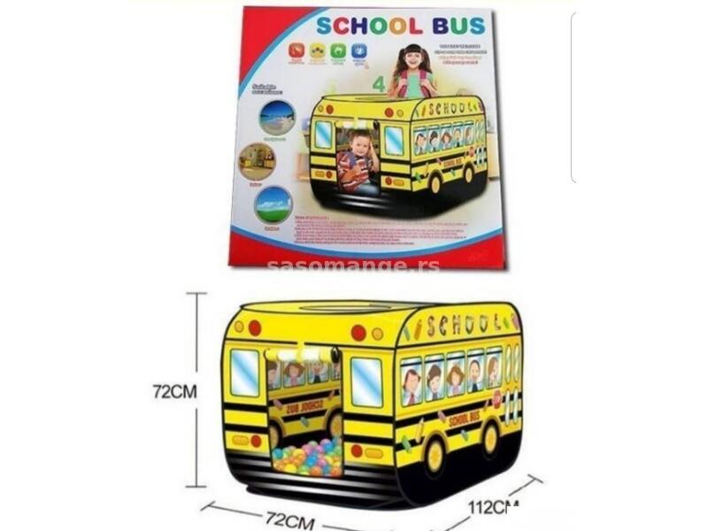 Deciji sator skolski autobus - Sator - Deciji Sator