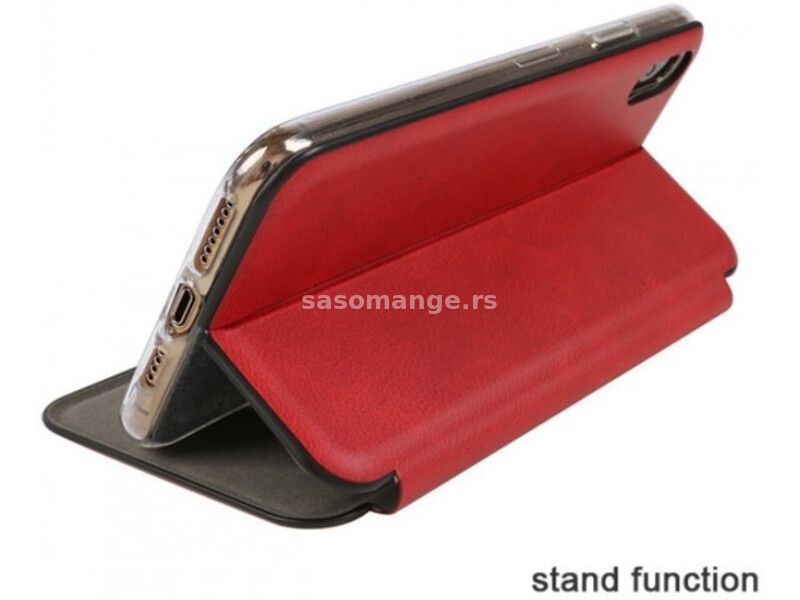 MCLF11-SAMSUNG S21 Futrola Leather FLIP Red